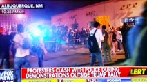 Pepper Sprayed Anti-Trump Protesters  (ABQ, NM)