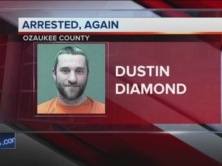 Dustin Diamond arrested again
