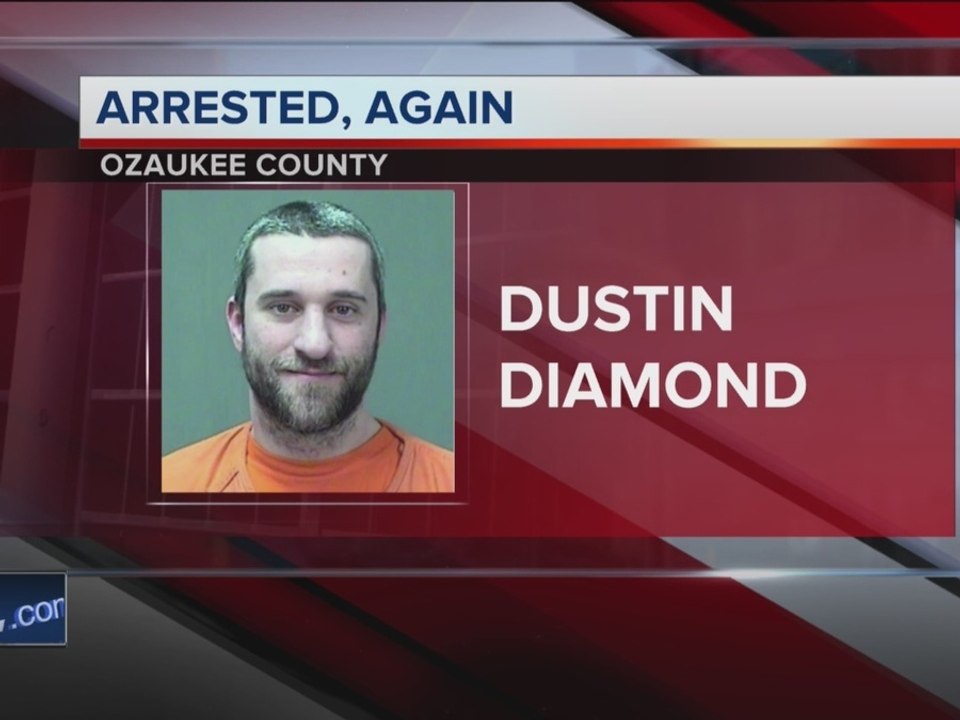 Dustin Diamond arrested again