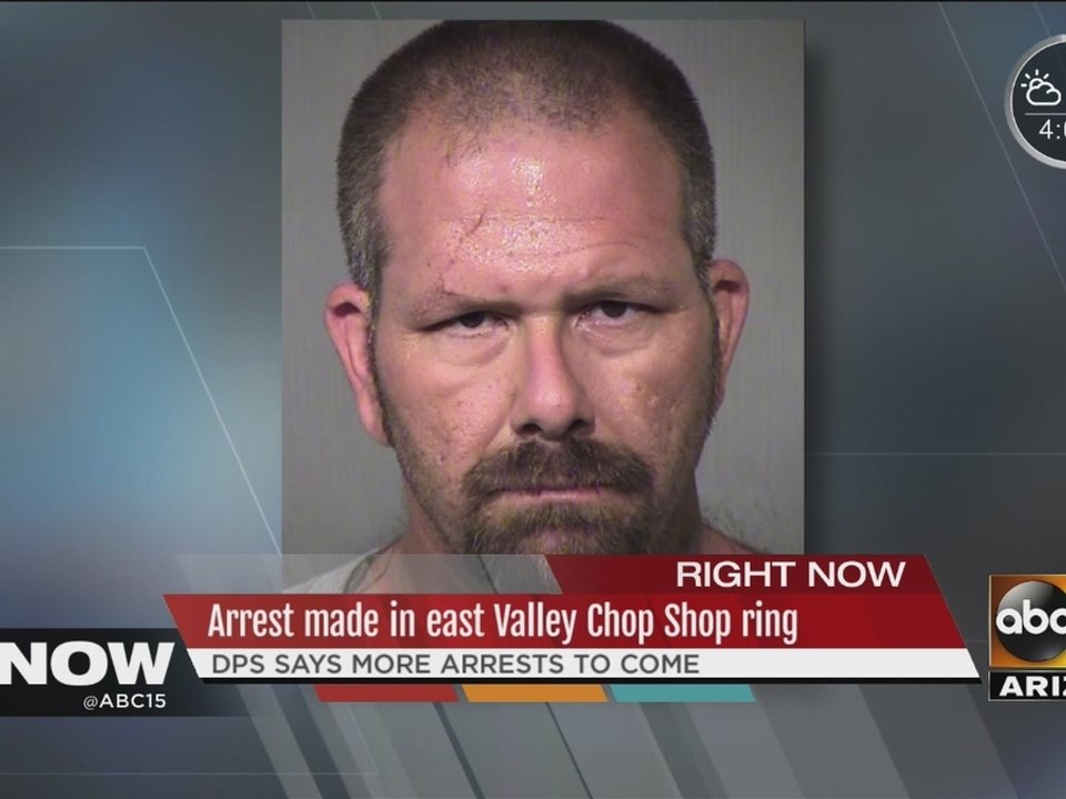 Arrest made in Chop Shop ring