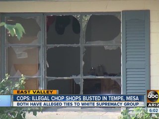 Two raids in Valley; suspects have ties to white supremacy groups