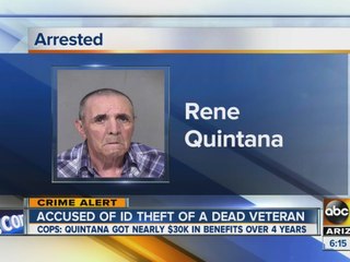 Valley man posed as deceased veteran
