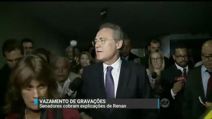 Senadores querem que Renan explique conversa com Fabiano Silveira