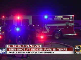 Teen shot at Tempe park