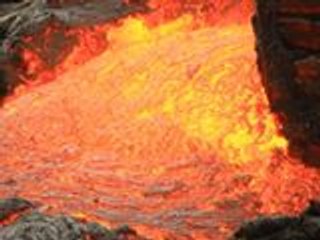 A Close-Up View of Pu'u O'o's Lava Flow