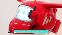 Super Wings - How to Play _ Say Hello to the Little Robot JETT!