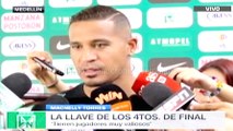Macnelly Torres y sus palabras en la previa del juego entre Águilas y Nacional · Liga Águila 2016-I (cuartos de final, ida)