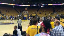 Warriors & Thunder's Pregame Warmup - Thunder vs Warriors - Game 7 - May 30, 2016 - NBA Playoffs