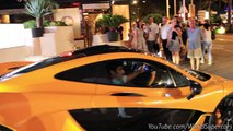 McLaren P1 Driving Sound in Cannes!