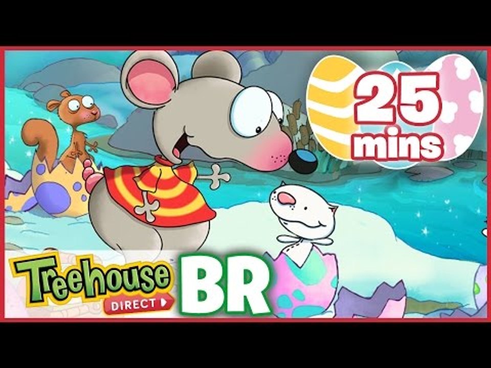 Tupi e Binu Episódios Para Crianças - Feliz Páscoa / Primavera Compilação De 25 mins