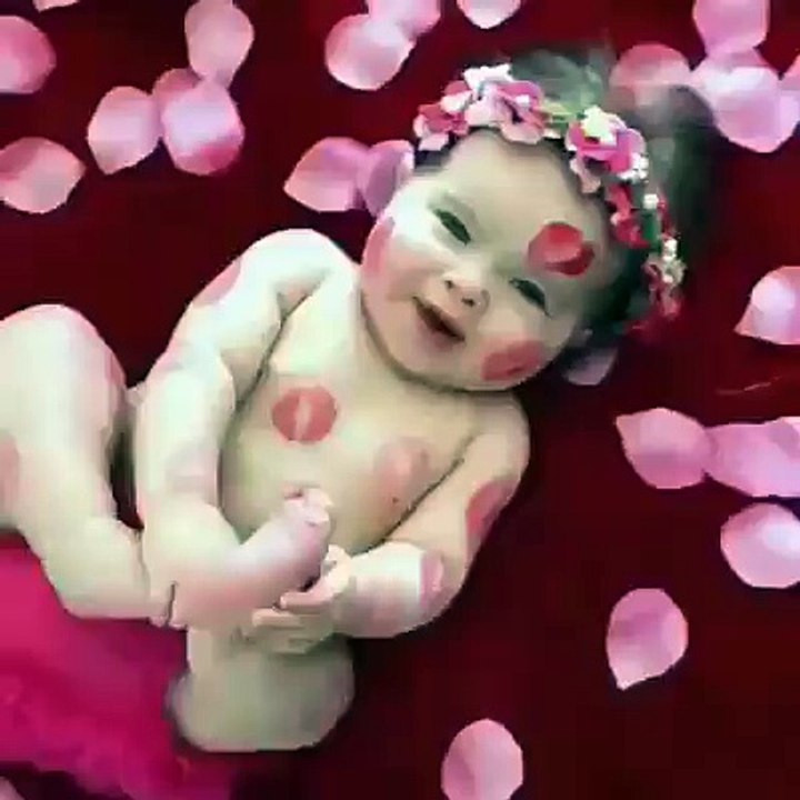 Cute Baby smilling