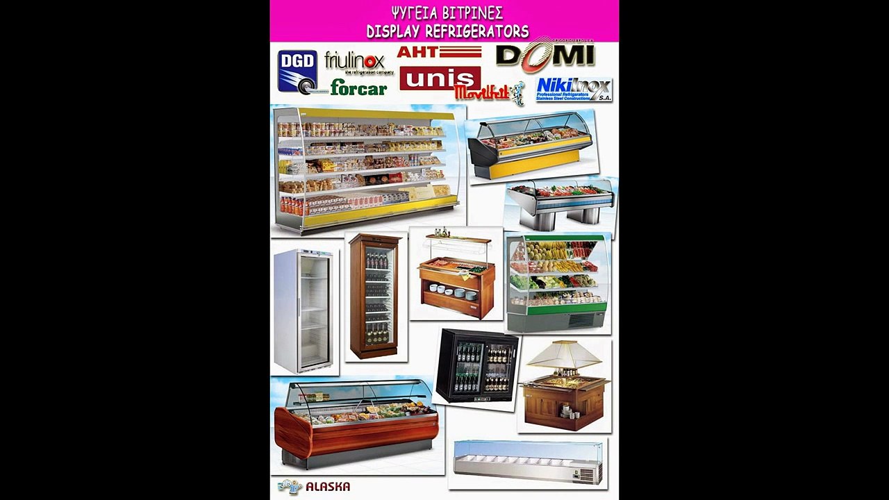 Catering Equipment Cyprus Alaska Hotel Restaurant Commercial Industrial Equipment and Refrigerators Product Catalogue