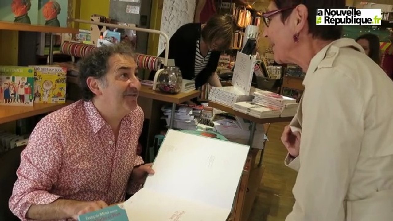 VIDEO. A Niort, François Morel en dédicace à la Librairie des Halles