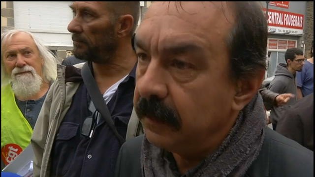 Philippe Martinez veut porter plainte en diffamation contre Pierre Gattaz - Le 31/05/2016 à 13h00