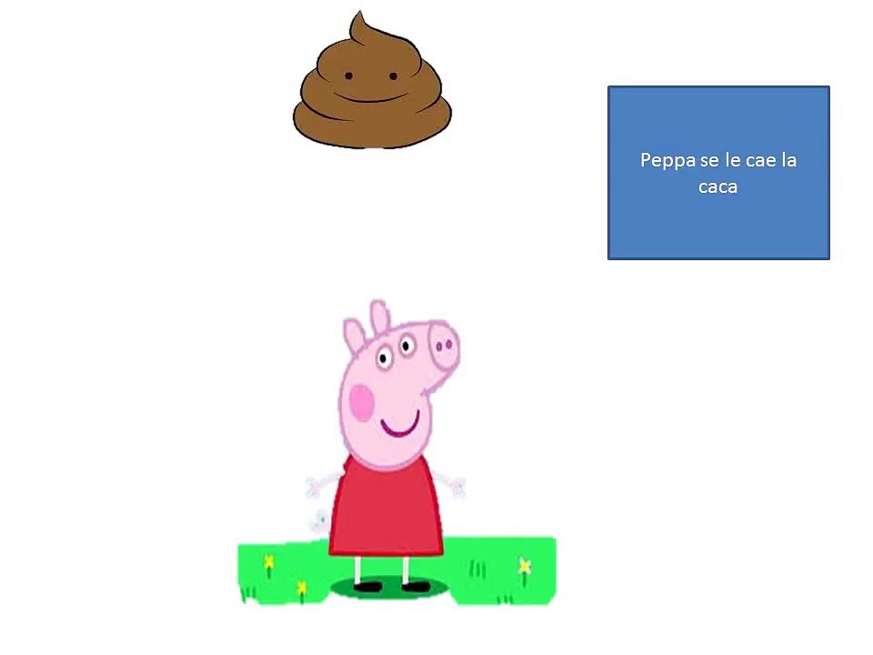 le cae caca a peppa pig
