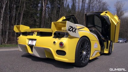 EPIC Ferrari Enzo Burnout You Havent Seen Before!