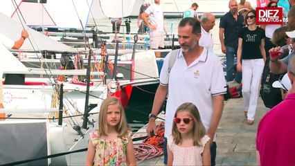 Asi terminó la Familia Real sus vacaciones 2015 en Mallorca