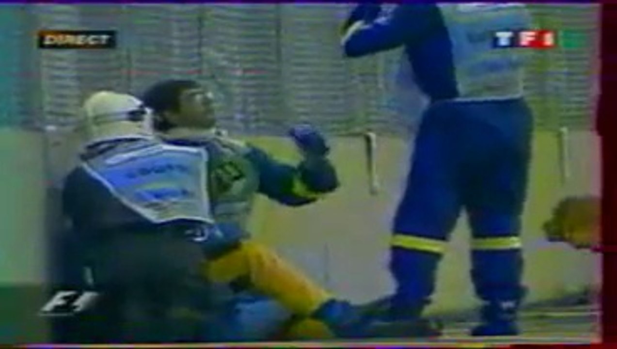 accident Webber/Alonso Brésil 2003