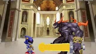 Mugen: Metal Sonic (me) Vs Dark Warrior 2