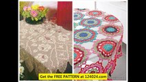 filet crochet tablecloth patterns