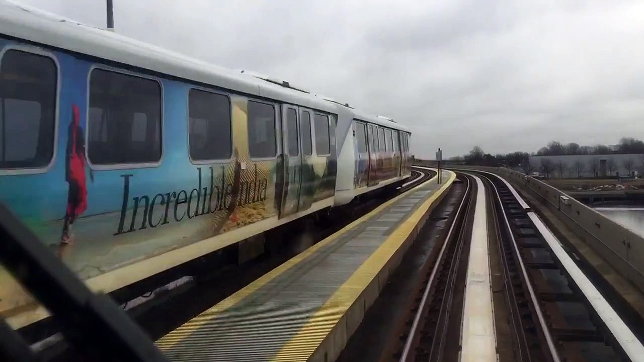 Air Train , JFK Airport , New York .