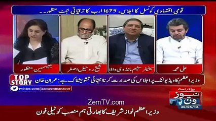 Saleem Mandvi Wala Rejecting The GDP Figures Claimed By Prime Minister & Disclosing Reality