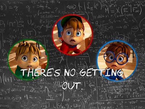 The Chipmunks - Get Me Outta Here (with lyrics)
