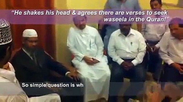 Zakir Naik Could not Answer Question Of Molvi and Ran Away