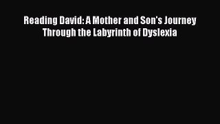 READ FREE E-books Reading David: A Mother and Son's Journey Through the Labyrinth of Dyslexia