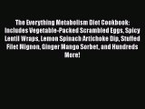 Read Books The Everything Metabolism Diet Cookbook: Includes Vegetable-Packed Scrambled Eggs
