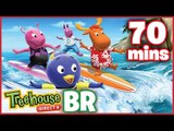Os Backyardigans - A Onda do Surf E Mais Episódios Para Crianças - Compilação de 60  mins