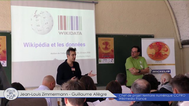 SotM-FR2016 Jean-Louis Zimmermann & Guillaume Allègre Wikidata et OpenStreetMap une complémentarité pleine d
