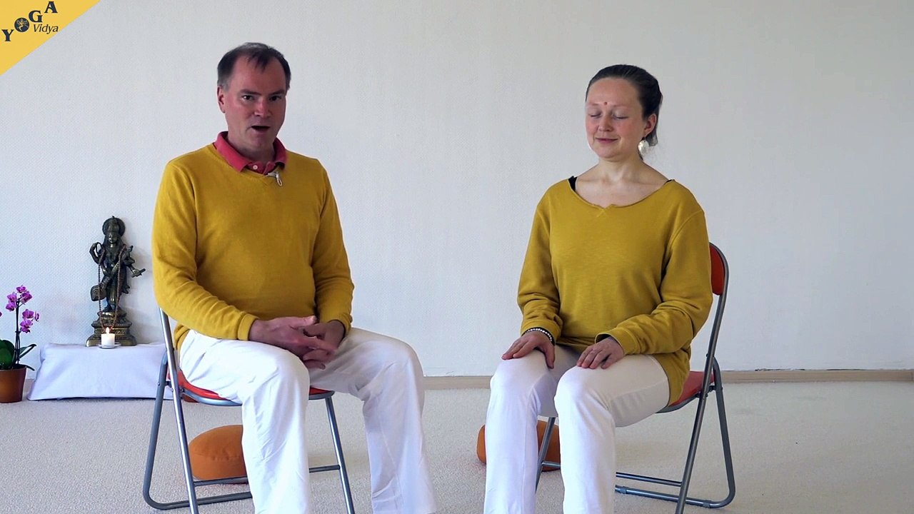 1B Atemkurs für Anfänger Langes Praxis-Video 1. Woche: Bauchatmung, sanfte Wechselatmung, Bhramari