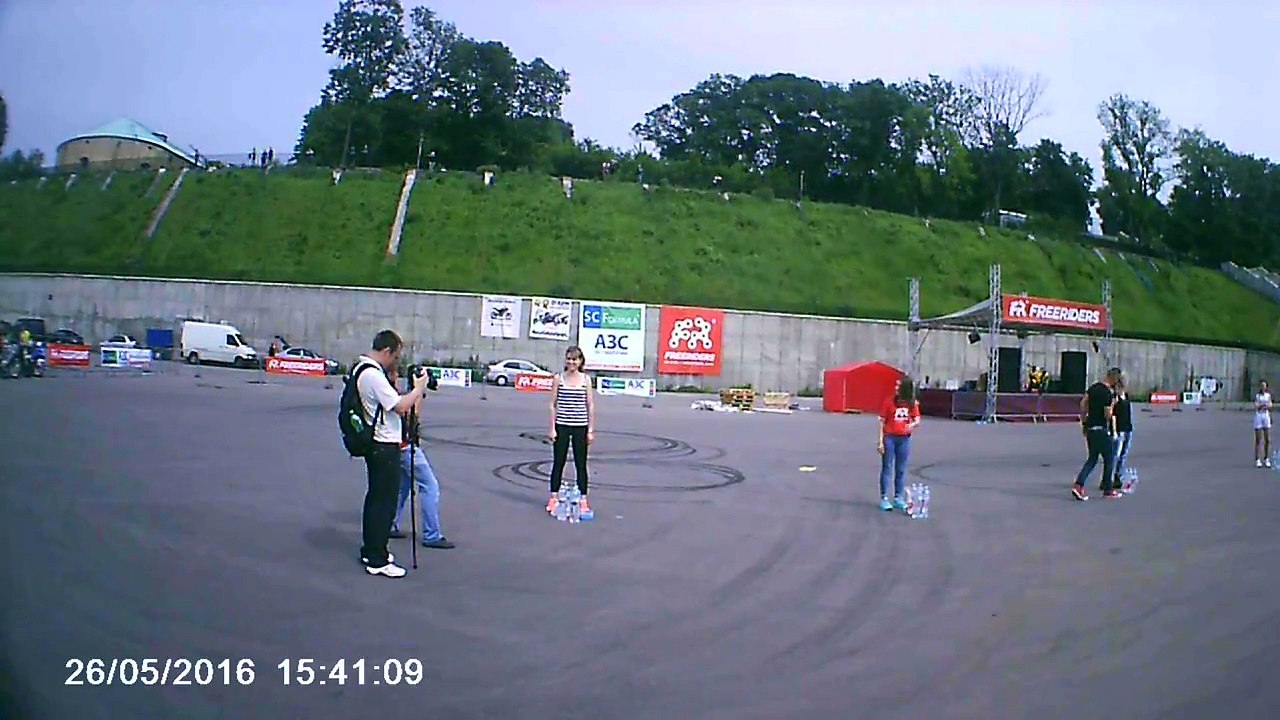 Шоу мокрых маек на мотошоу от Free Riders Kiev