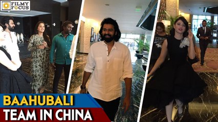 Rajamouli and Team Promoting Baahubali in China - Filmyfocus.com