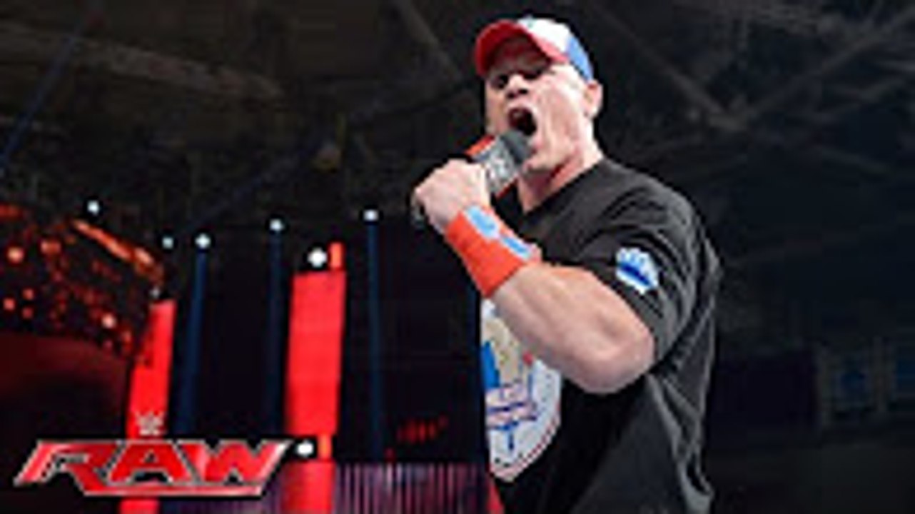 John Cena returns to WWE and officially enters WWE s New Era  Raw, May 30, 2016