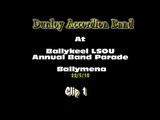 Dunloy Accordion Band clip 1 @ Ballykeel LSOU 22/5/10