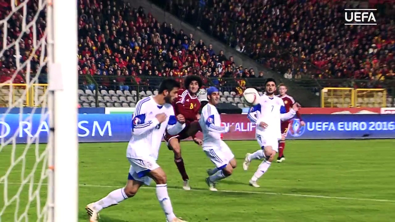 Top 5 Belgium EURO 2016 qualifying goals Hazard, De Bruyne and more