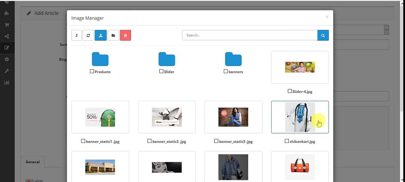 Blog Section