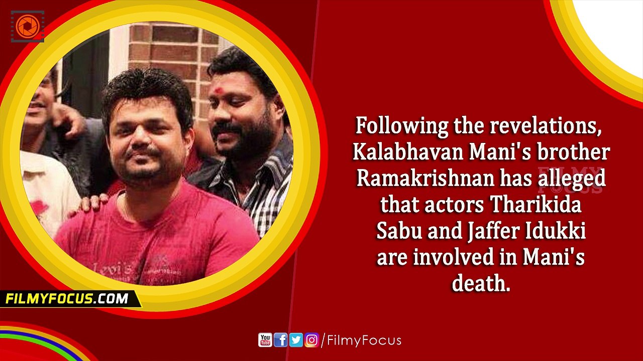 Kalabhavan Mani's Death, Things Take An Ugly Turn - Filmyfocus.com