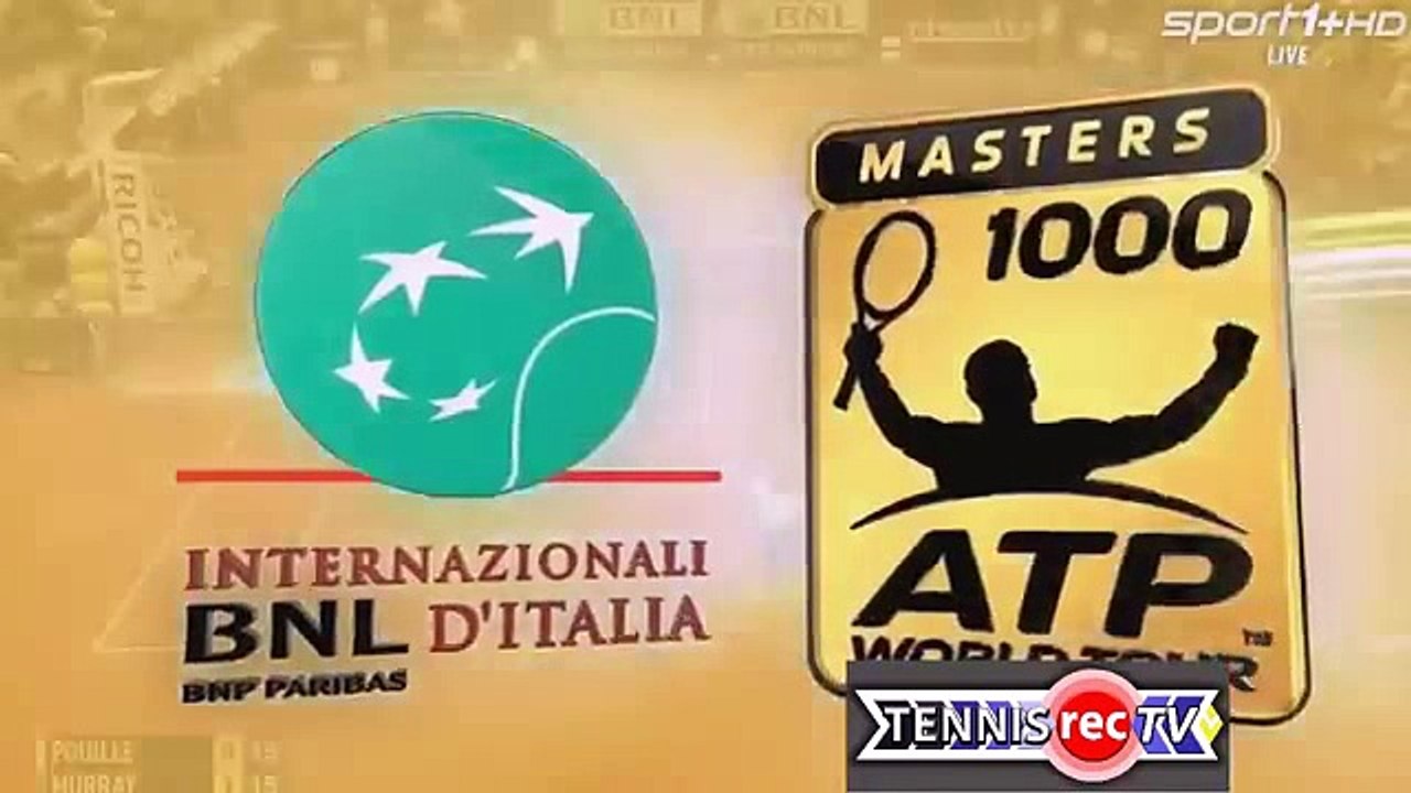 Lucas Pouille vs Andy Murray Highlights  HD ROME 2016