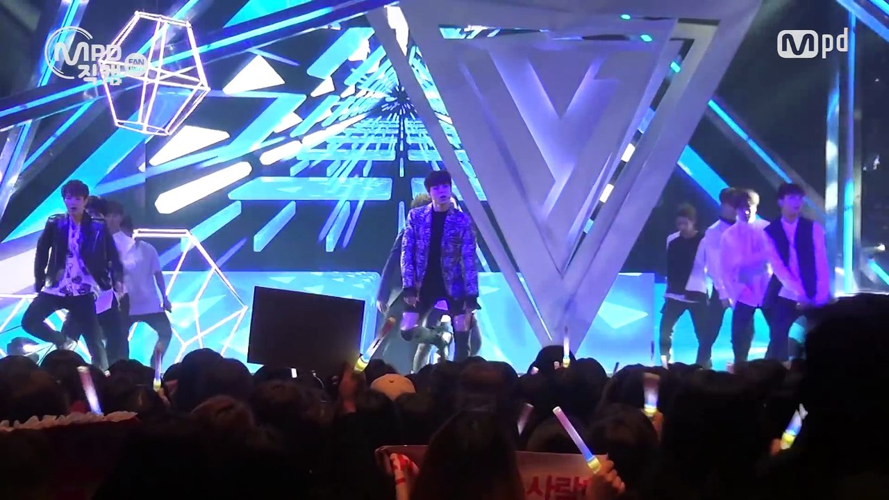 160505 Seventeen - U [MPD Fancam] @MCD