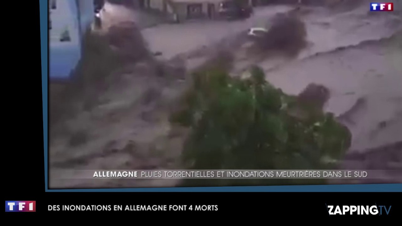 De violentes inondations en Allemagne font 4 morts (Vidéo)