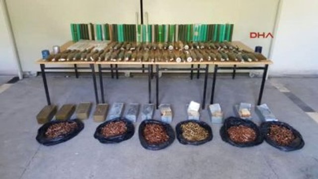 Şırnak - Beytüşşebap Kırsalında PKK'ya Ait Silah ve Mühimmat Ele Geçirildi