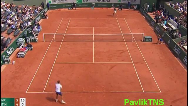 Milos Raonic vs Andrej Martin Highlights Roland Garros 2016 R3 (HD)