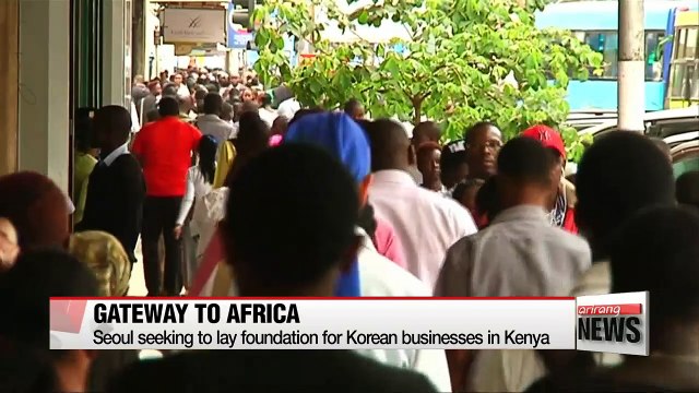 Korea-Kenya summit focuses on business cooperation