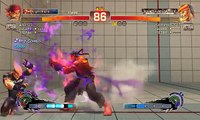 Ultra Street Fighter IV battle: Evil Ryu vs Adon