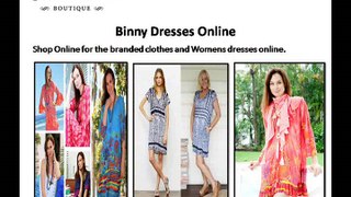 Binny, Binny Clothing, Binny Wear, Binny Dresses Online