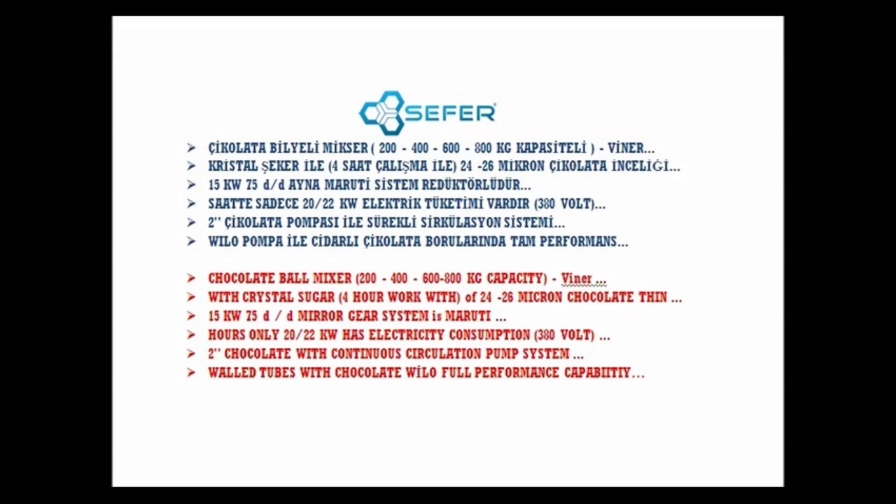 Çikolata Bilyeli Mikseri - Wiener - www.sefermakina.com.tr