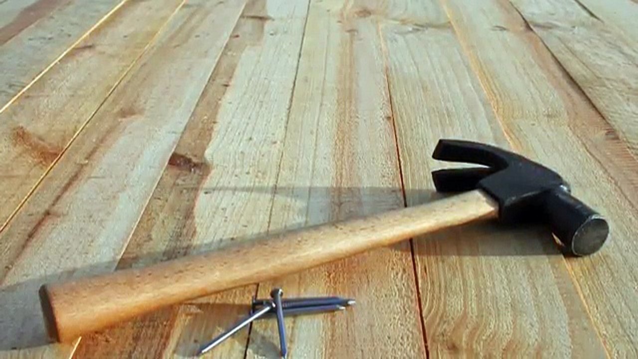 Hammering Nails Into Wood Sound Effect